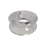 Rock Solid Convex Clear Elastomer Cock Ring designed for comfort and steady pressure during use.