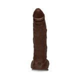 Jason Luv 10 inches ULTRASKYN Cock with Removable Vac-U-Lock Suction Cup Chocolate
