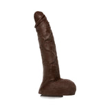 Jason Luv 10 inches ULTRASKYN Cock with Removable Vac-U-Lock Suction Cup Chocolate