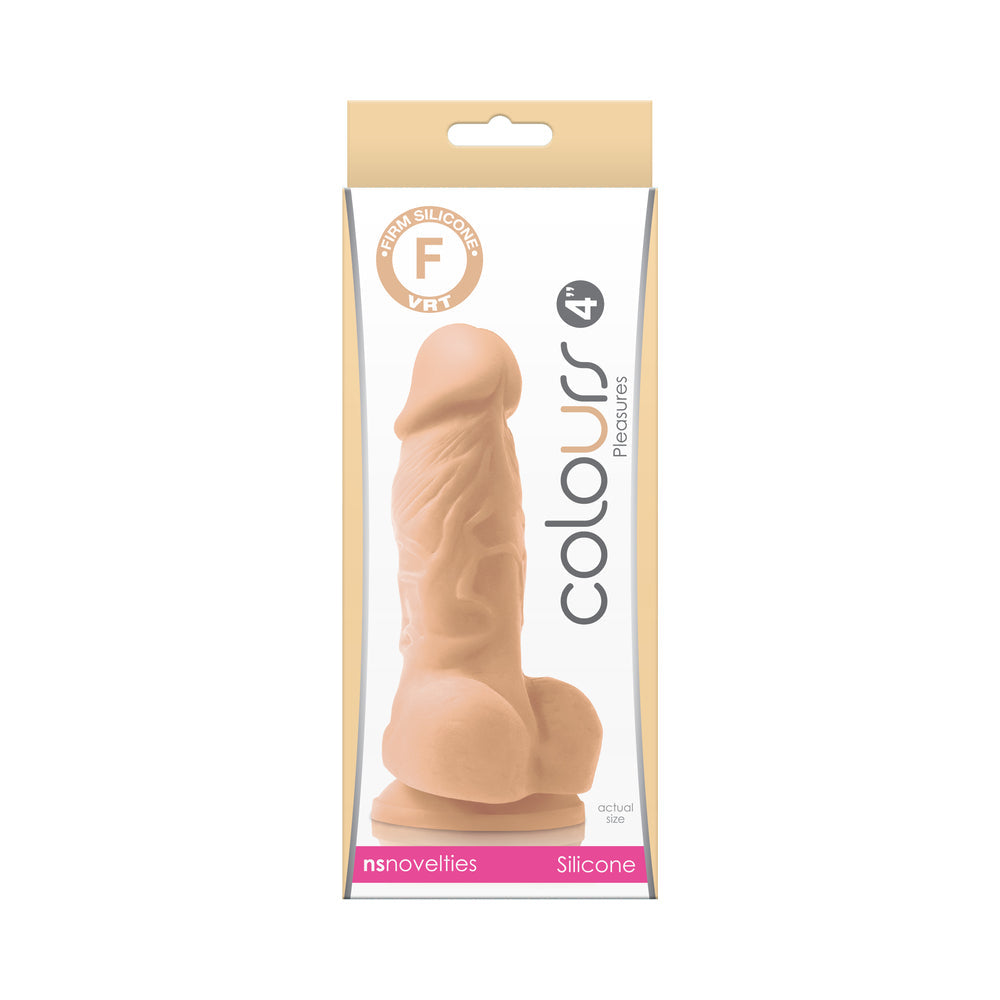 Colours Pleasures 4 inches Dildo Beige
