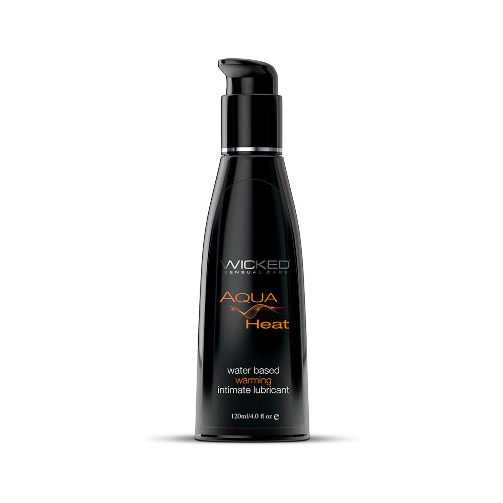 Wicked Aqua Heat Water-Based Warming Lubricant 4 oz