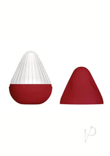 Zero Tolerance Krakatoa Volcano Stroker White Red showing its unique design with a white and red exterior.