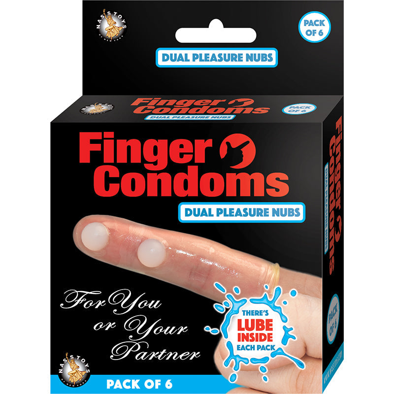 Finger Condoms With Lube (6/Pk) Finger Condoms With Lube (6/Pk)