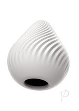 Zero Tolerance Vesuvius Volcano Stroker White/Red textured design with a stretchable sleeve for enhanced pleasure.
