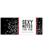 Sexy Notes for Him Set of 24 Redeemable Love Coupons with steamy notes to spice things up.