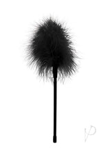 Ouch Feather Tickler Black Erotic Sensation Plume for sensual sensation play and graceful teasing.