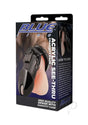 Acrylic See-thru Chastity Cage Black packaging showcasing its sleek design and features, perfect for power exchange play.