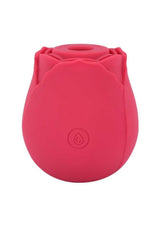 Me You Us Rosebud Silicone Sucking Vibrator Pink in a sleek rosebud design for targeted stimulation.