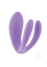 Petite Tickler Triple Mini Vibrator with Remote Lavender in a compact, purple design with three motors for stimulation.