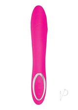 Princess Dynamic Heat Rechargeable Silicone Vibrator Pink, a dual-ended silicone toy featuring ergonomic design and multiple vibration settings.