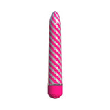 Classix Sweet Swirl 8 inches Slimline Vibrator Pink