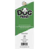 Wood Rocket Dog People Pens 3 Pack packaging with dog-themed humor and playful graphics.