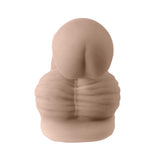 Gender X 4 Inch TPE Packer Dildo Vanilla, lifelike bulge with realistic details for all-day comfort.