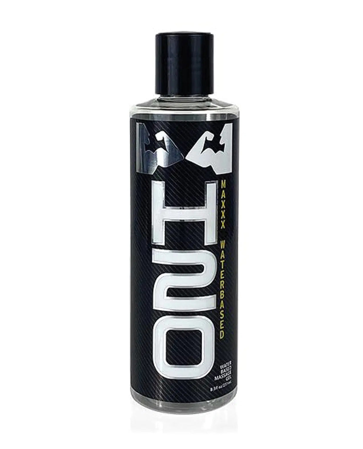 Elbow Grease H2O MAXXX Water Based Lubricant 8.5 oz bottle on a white background.