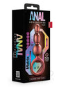 Anal Adventures Matrix Beaded Loop Silicone Plug Copper packaging featuring beaded design and silicone loop base.