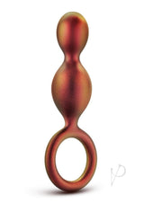 Anal Adventures Matrix Duo Loop Silicone Plug Copper for exploring new sensations and building comfort and confidence.