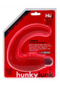 Hunkyjunk Hummer Vibrating Prostate Pegger Neon Pink packaging showcasing its sleek design and features.