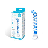 Glas Mr. Swirly 6.5 inches G-Spot Glass Dildo