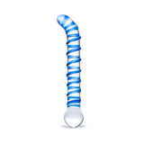 Glas Mr. Swirly 6.5 inches G-Spot Glass Dildo