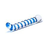 Glas Mr. Swirly 6.5 inches G-Spot Glass Dildo