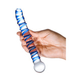 Glas Mr. Swirly 6.5 inches G-Spot Glass Dildo