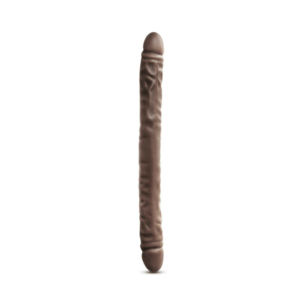 Blush Dr. Skin 18 inches Double Dildo Brown