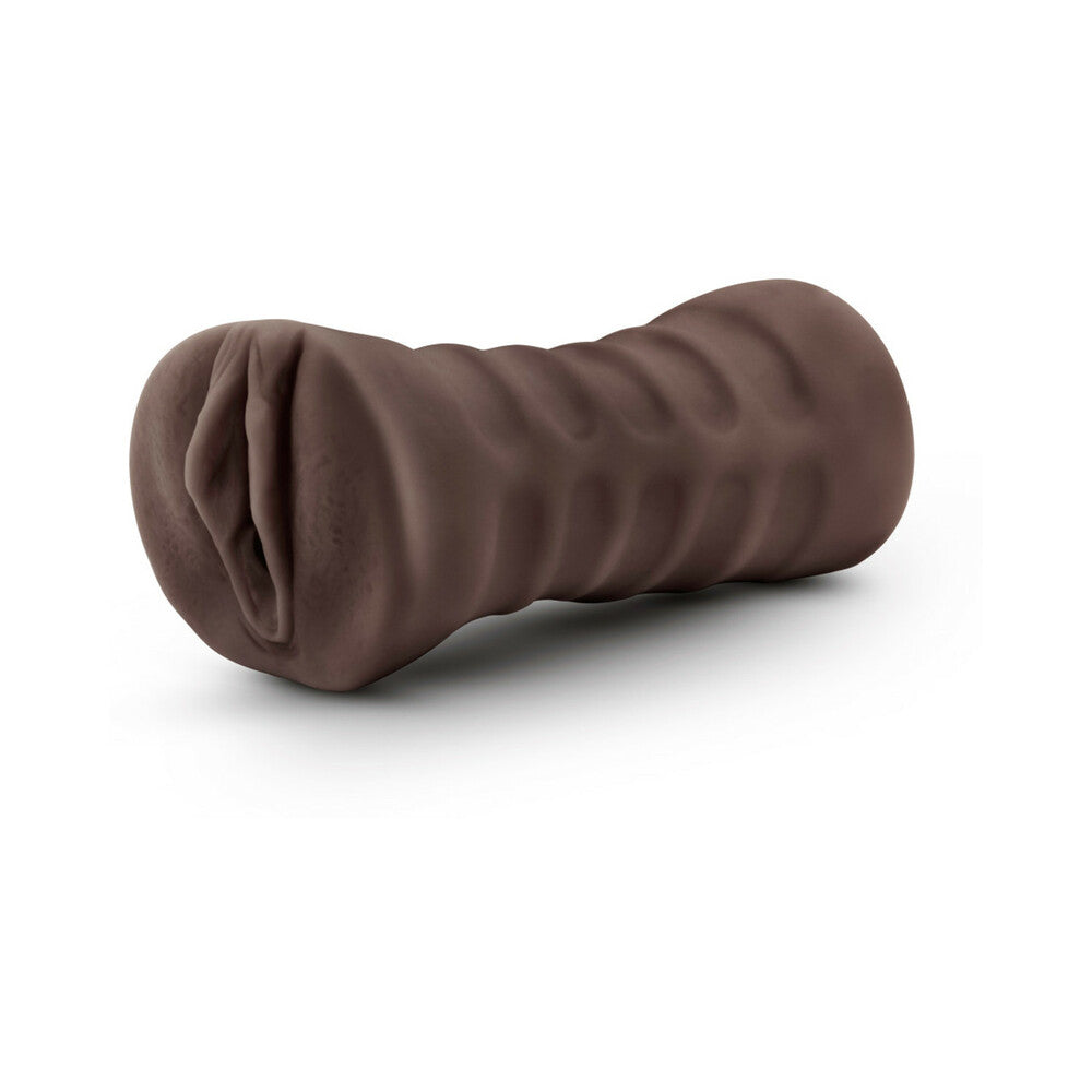 Hot Chocolate Brianna Vagina Stroker with Bullet Vibrator Brown