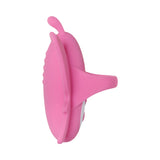 Evolved Double Date Rechargeable Silicone Vibrating Anal Plug and Clit Stimulator Couples Set Pink