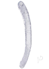 In a Bag Double Dong 13 inch Clear, crystal-clear double-ended pleasure toy for versatile play.