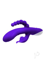 Lick Me Triple Stimulation Rabbit Vibrator Purple is a premium pleasure toy with multiple stimulation options.