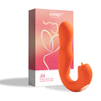 Honey Play Box Joi Rotating G-Spot Rabbit Vibrator with clitoral licker packaging display.