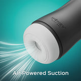 Honey Play Box Kai Pro Male Masturbator Black with air-powered suction feature