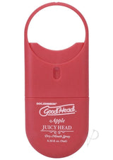 GoodHead Juicy Head Dry Mouth Spray To-Go Apple 0.30 Oz bottle for instant hydration and flavor.