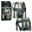 Her Royal Harness The Regal Empress Pewter detailed view on mannequin showcasing designer style and comfort.