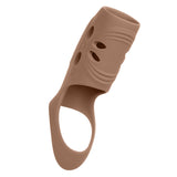 Performance Maxx Rechargeable Penis Sleeve Brown for enhanced pleasure and comfort during intimate play