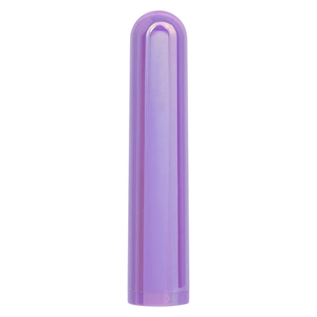 Aura Rounded Bullet Vibrator Purple, sleek purple design, compact and discreet for powerful pleasure.