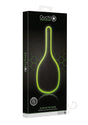 Ouch Round Paddle Glow in the Dark Green packaging featuring a striking fluorescent design and bold impact play style.