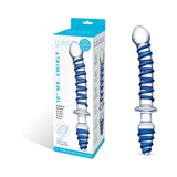 Glas 10 inches Mr. Swirly Double Ended Glass Dildo & Butt Plug