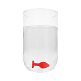 Ouch! Flexible Silicone Diamond Heart Butt Plug Red Large