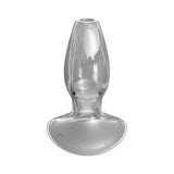 Anal Fantasy Elite Collection Beginner's Anal Gaper Glass Tunnel Plug Clear