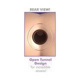 Anal Fantasy Elite Collection Large Anal Gaper Glass Tunnel Plug Clear