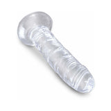 King Cock Clear 6 inches Cock Realistic Dildo With Suction Cup