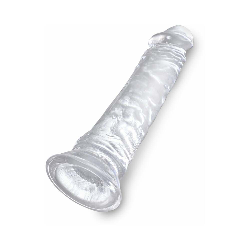 King Cock Clear 8 inches Cock Realistic Dildo With Suction Cup