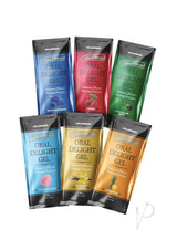 GoodHead Oral Delight Gel 6 Pack Assorted Flavors featuring various tasty flavors for oral pleasure.