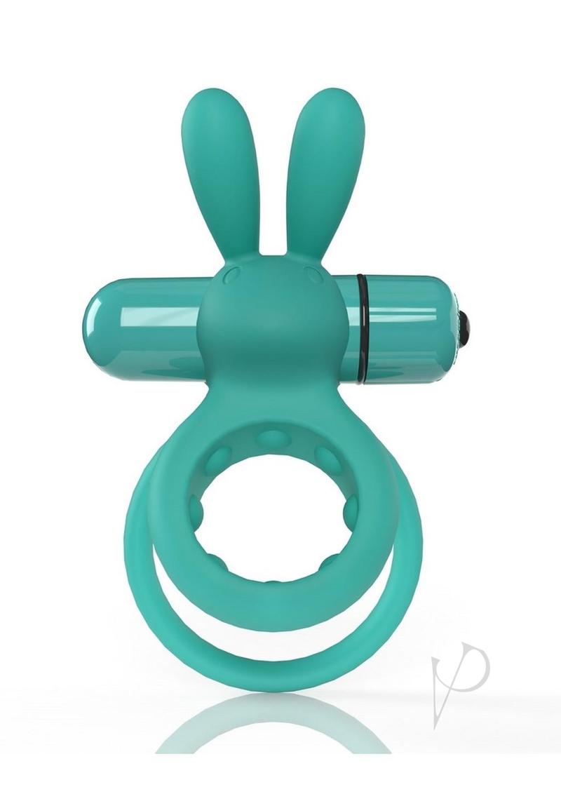 Screaming O 4B Ohare Vibrating Cock Ring Kiwi featuring soft flexible ears and comfort-fit design.