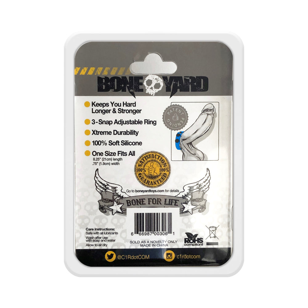 Boneyard Cock Strap Blue