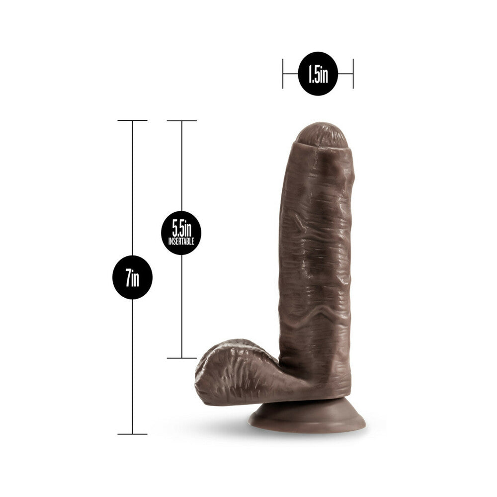 Loverboy Pierre The Chef Realistic 7 inches Dildo with Balls Brown