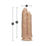 Dr. Skin Dr. Double Stuffed 10.5 inches Double Shaft Dildo Beige
