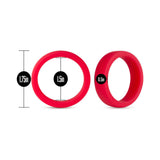 Blush Performance Silicone Go Pro Cock Ring Red