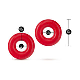 Blush Stay Hard Donut Rings Oversized Cockring 2-Pack Red